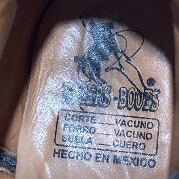 Rogers Leather Cowboy Boots - Picture 7 of 7